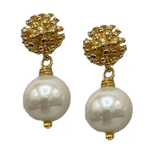 342-01-G | STARBURST EARRINGS IN GOLD