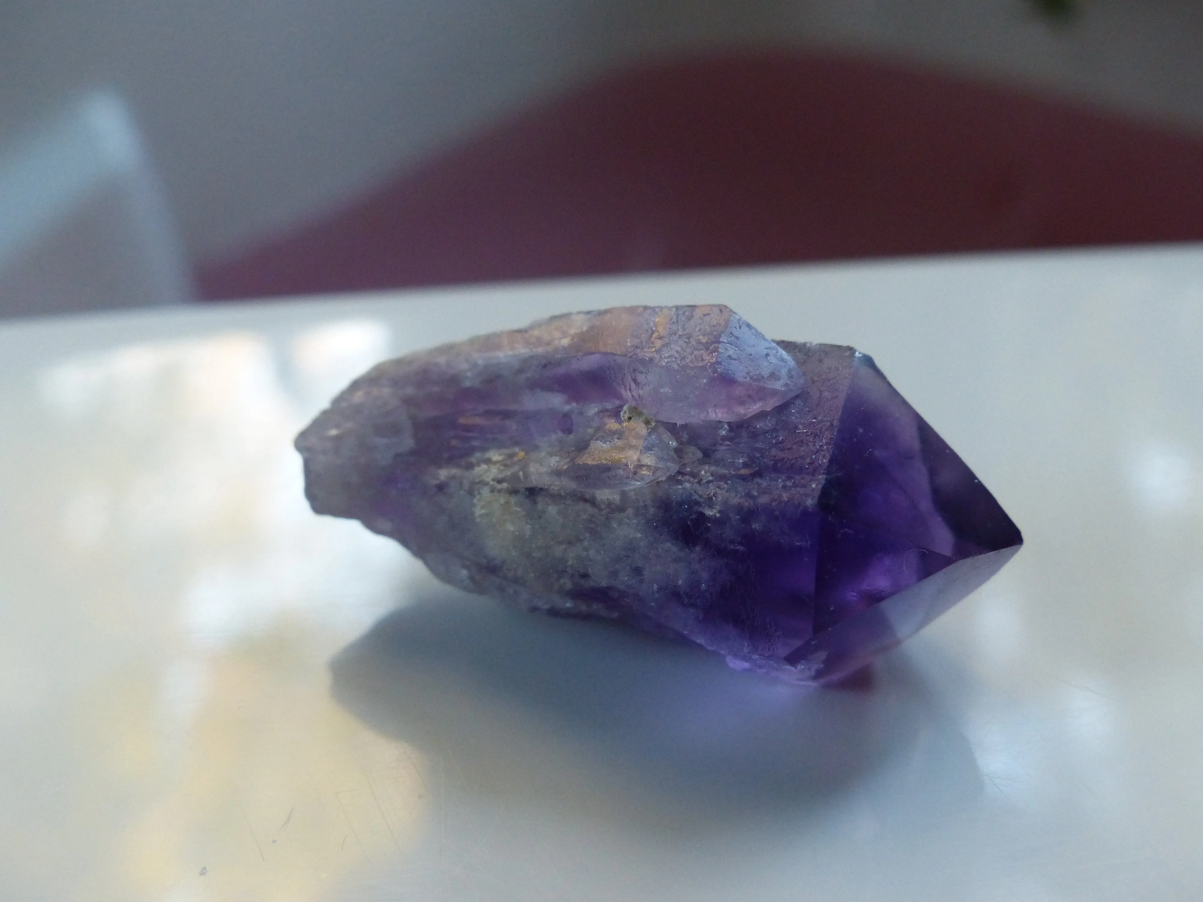 Amethyst Point, Amethyst Elestial Point from Brazil (#2)