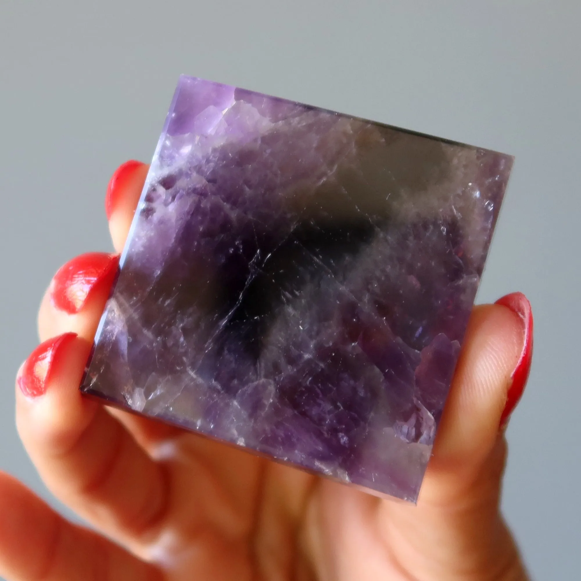 Amethyst Pyramid Spiritual Antenna Stone