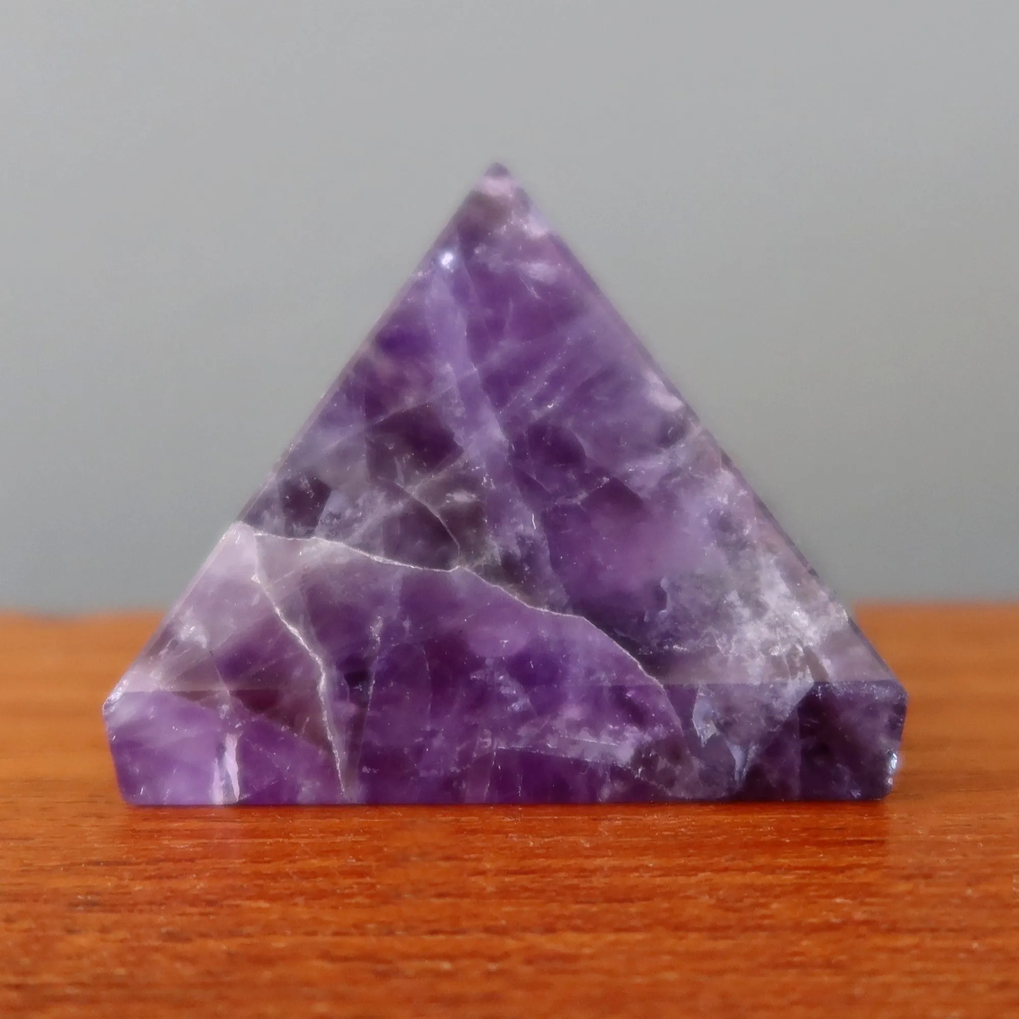 Amethyst Pyramid Spiritual Antenna Stone