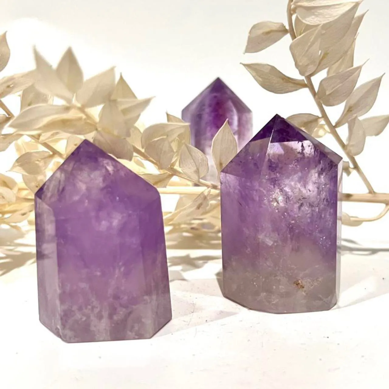 Amethyst Quartz Crystal Tower