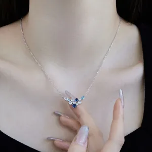 Aquamarine necklace