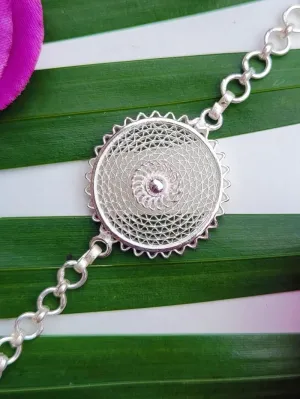 Bold - Silver rakhi