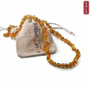 Child Honeypot Polished Honey Baltic Amber Necklace