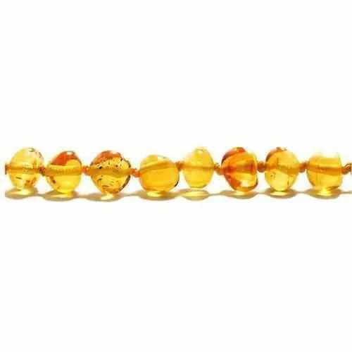 Child Honeypot Polished Honey Baltic Amber Necklace