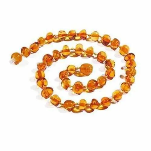 Child Honeypot Polished Honey Baltic Amber Necklace