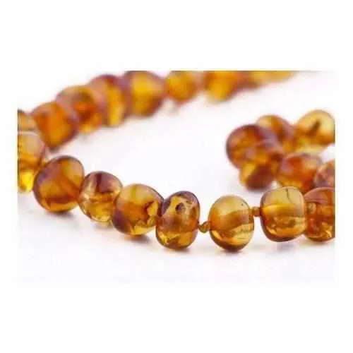 Child Honeypot Polished Honey Baltic Amber Necklace