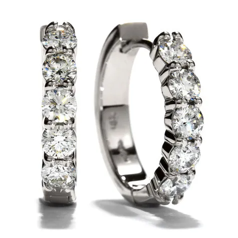 Diamond Mini Hoop Earrings