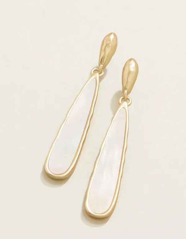 Drip Earrings Mother-of-Pearl