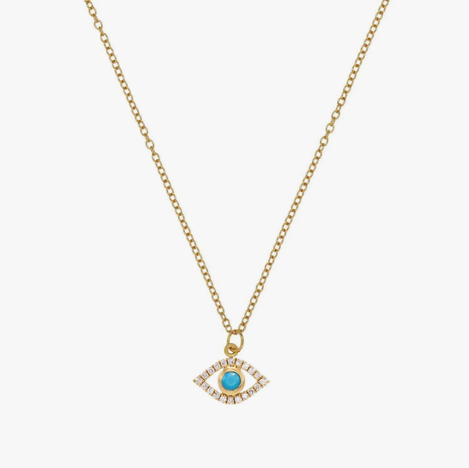 Evil Eye Turquoise Necklace