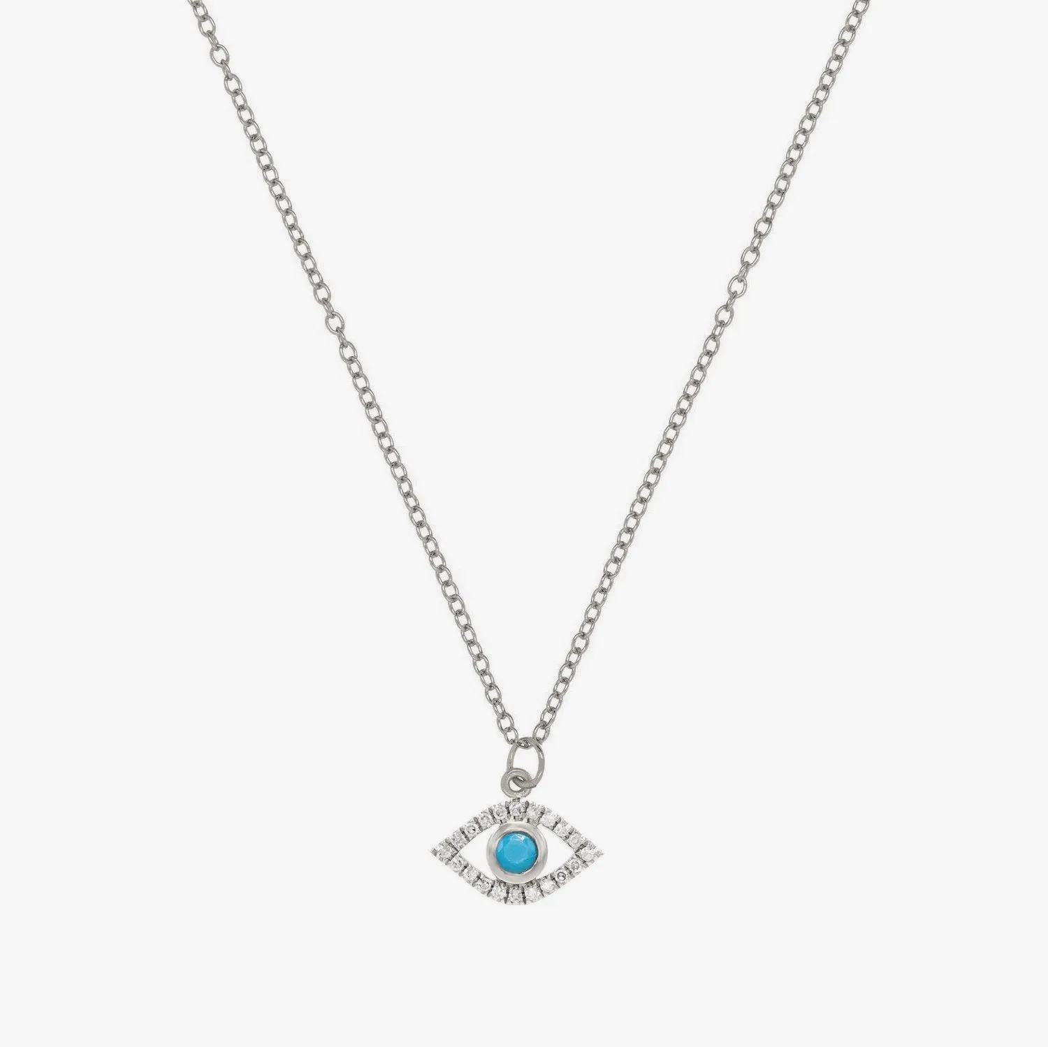 Evil Eye Turquoise Necklace