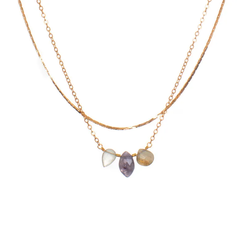 Hailey Gerrits // Classic Azure Necklace