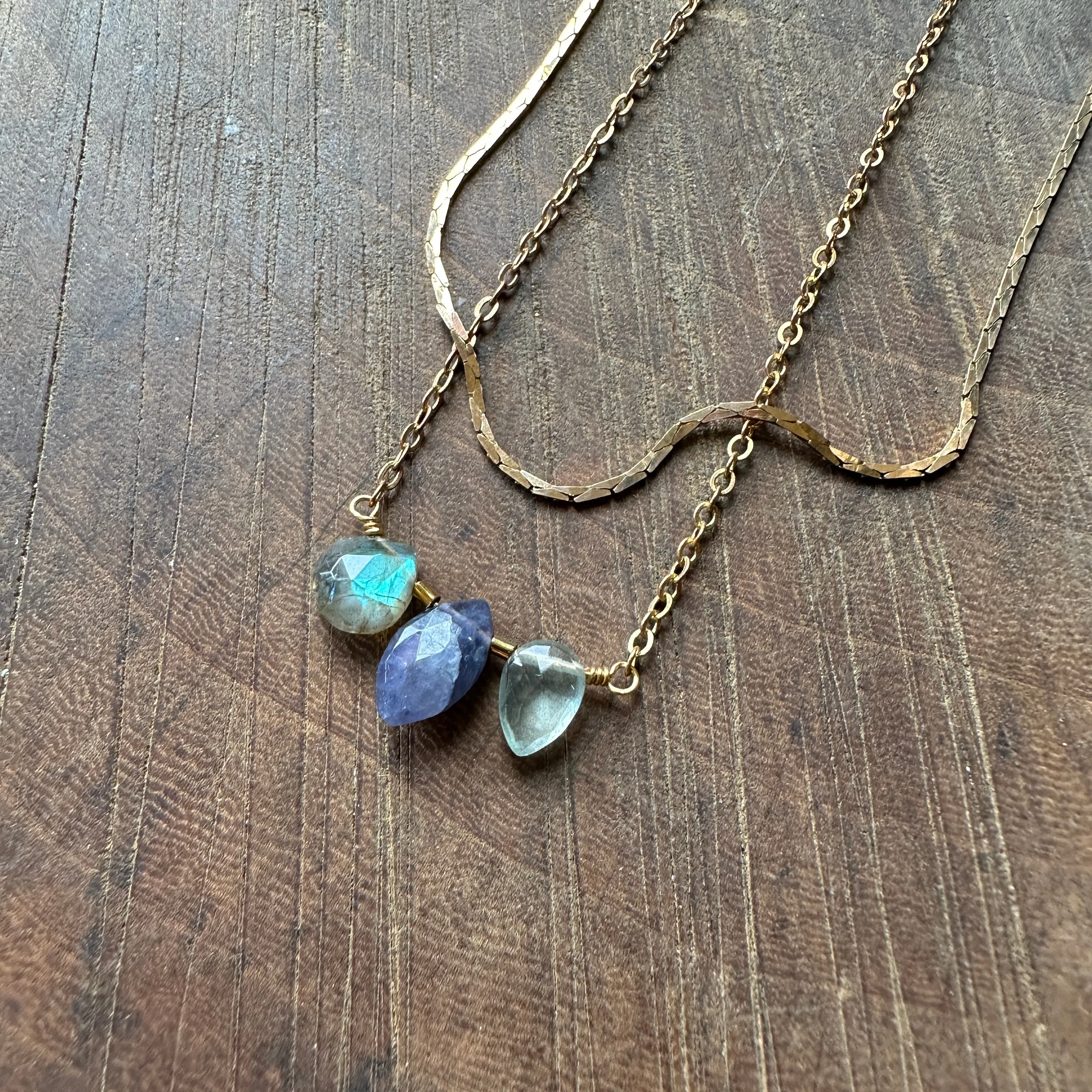 Hailey Gerrits // Classic Azure Necklace