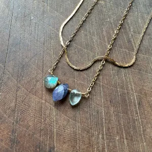 Hailey Gerrits // Classic Azure Necklace