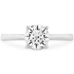 Hearts on Fire Platinum HOF Signature Solitaire Engagement Setting