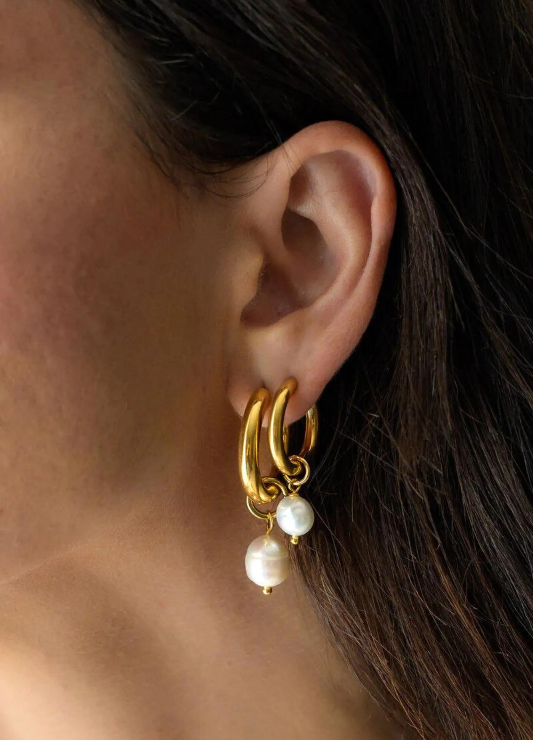 Indigo and Wolfe - Allegra Earrings - Gold