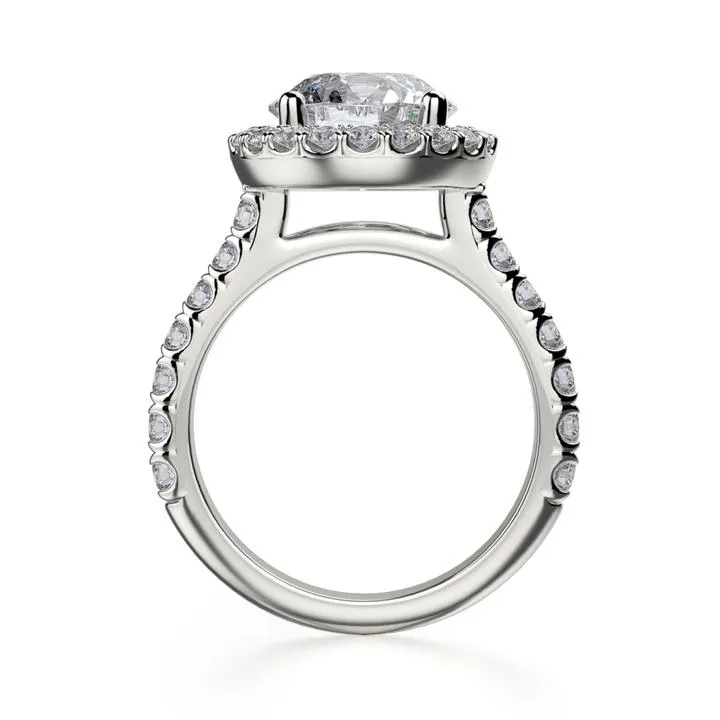 Michael M EUROPA Diamond Engagement Ring R320L-3