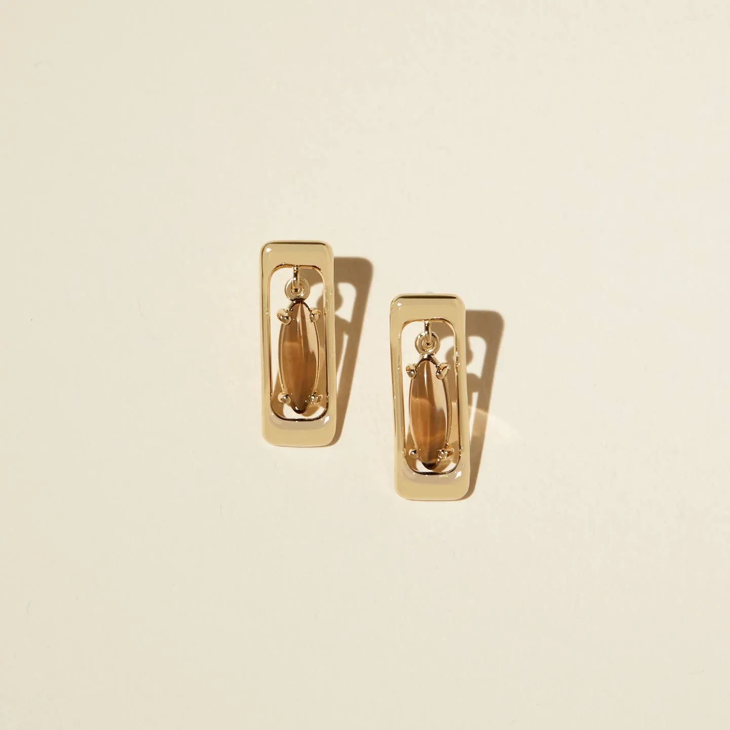 NEW! Concord Earrings in Tan by Lindsay Lewis