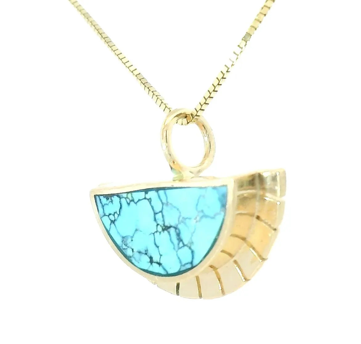 New Moon Turquoise Selene Necklace