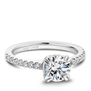 Noam Carver Engagement Ring - B009-01WM-100A