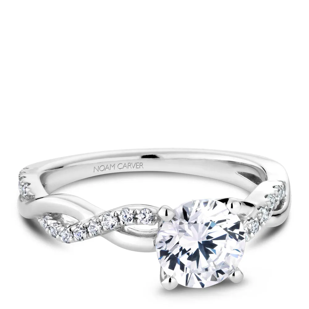 Noam Carver Engagement Ring - B185-02WZ-100A