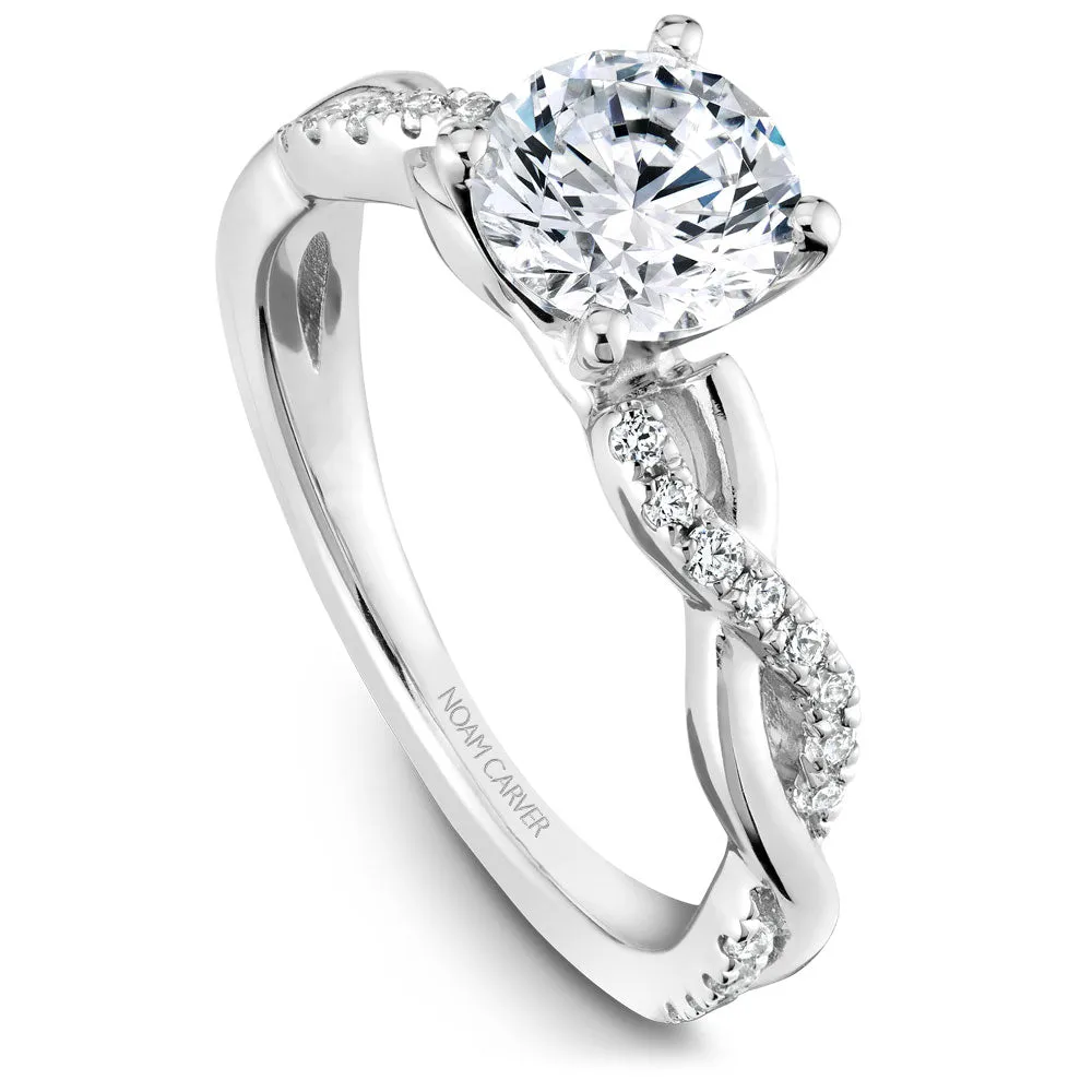 Noam Carver Engagement Ring - B185-02WZ-100A