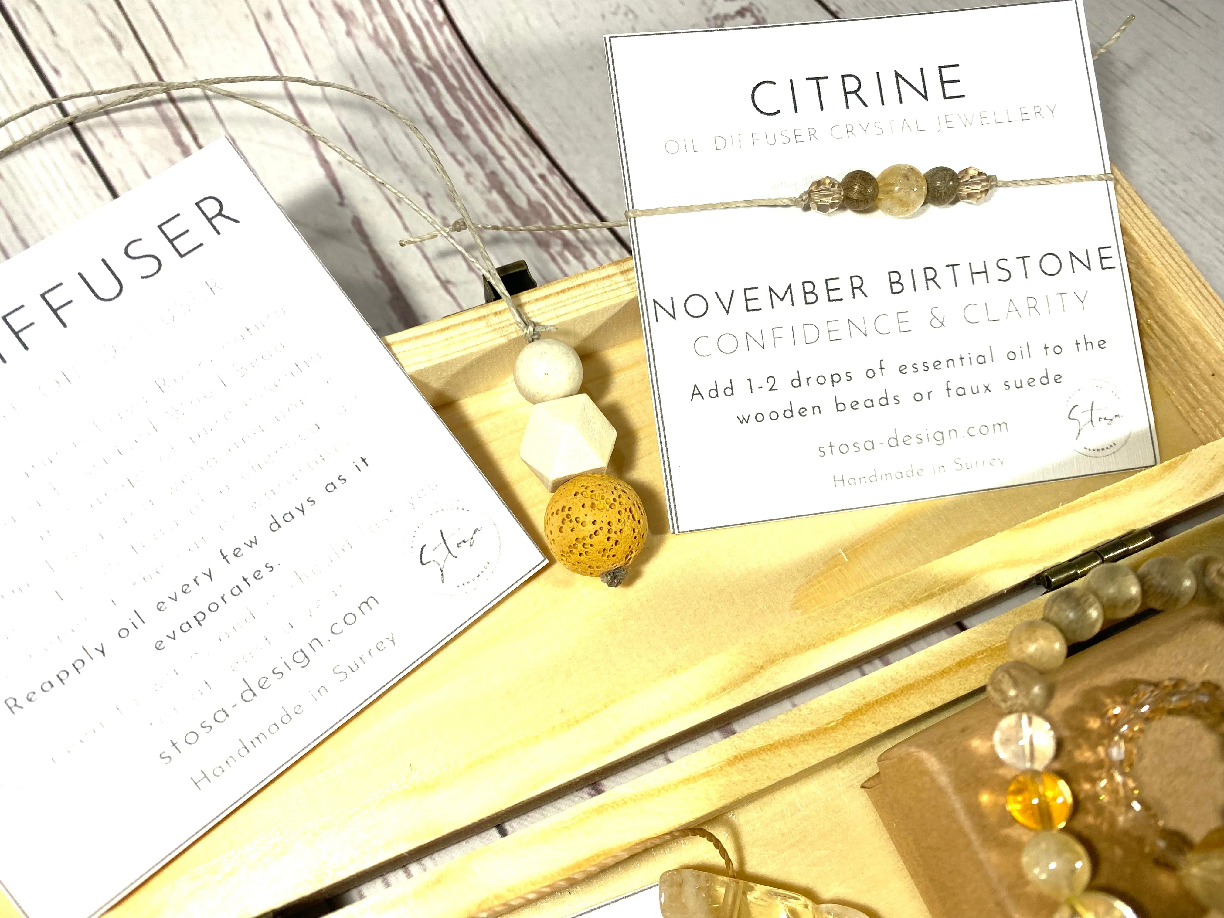 November Crystal Gift Box