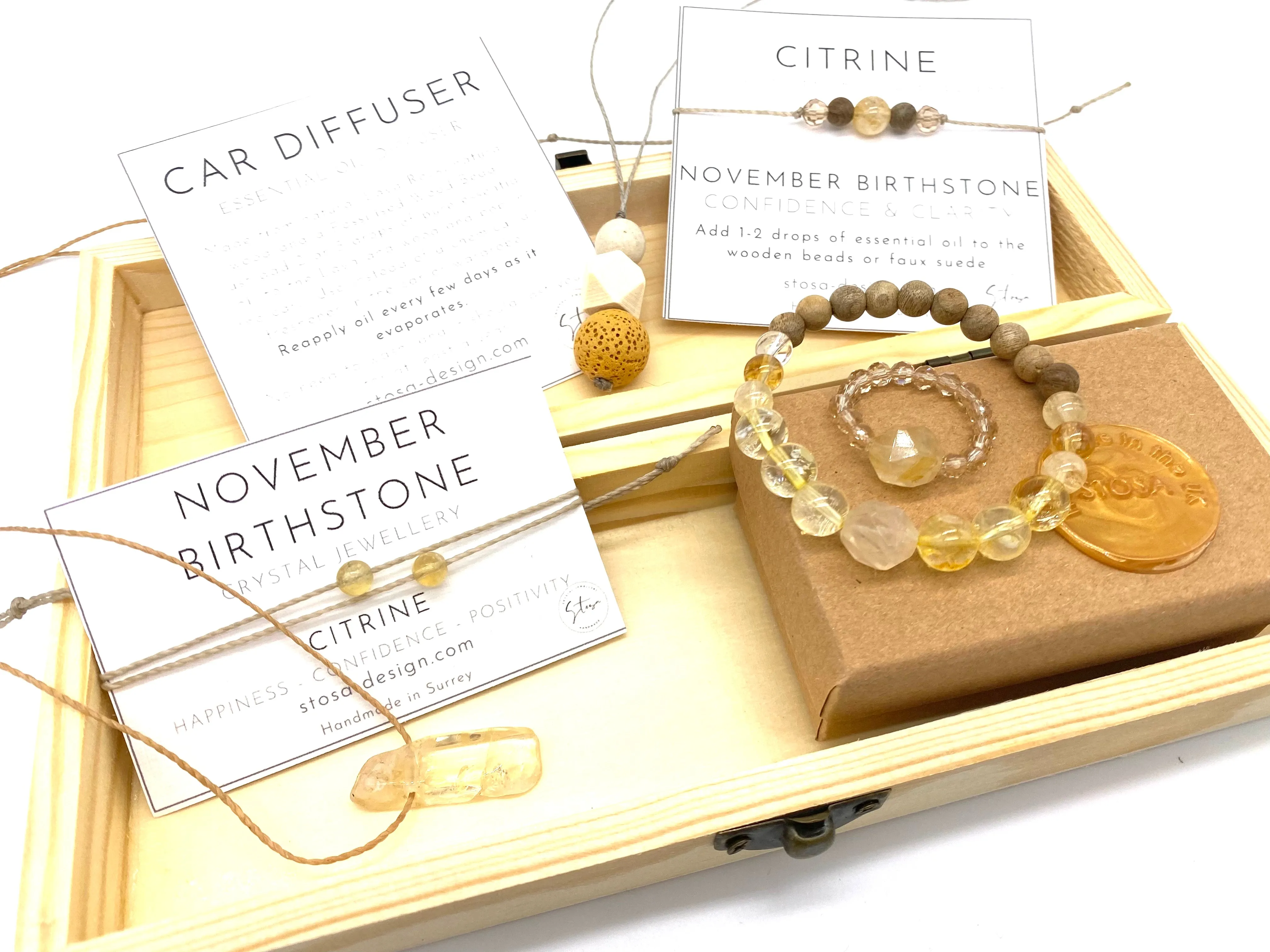 November Crystal Gift Box