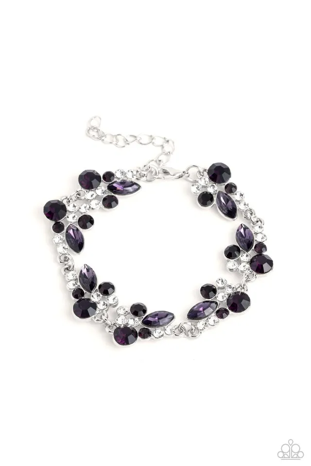 Paparazzi Bracelet ~ Poolside Perfection - Purple