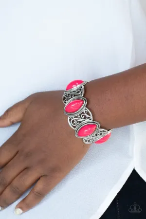 Paparazzi Bracelet ~ POP, Skip, and a Jump - Pink