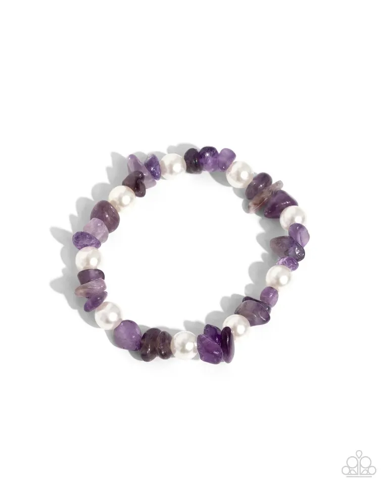 Paparazzi Bracelet ~ Robust Refinement - Purple