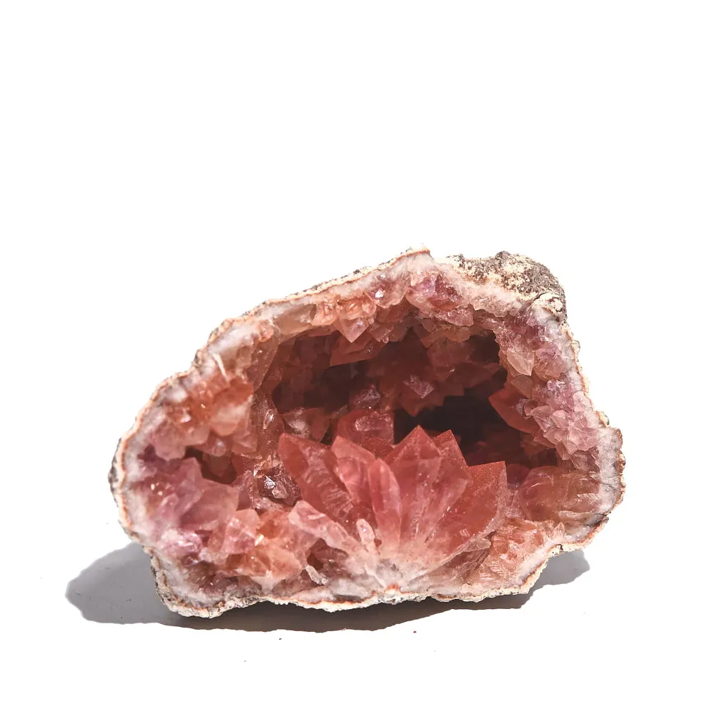 Pink Amethyst Geode