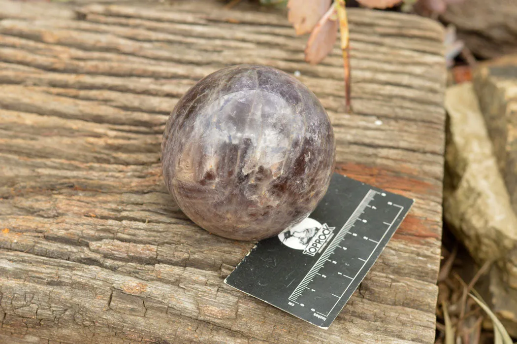 Polished Dream Amethyst Spheres x 3 From Madagascar