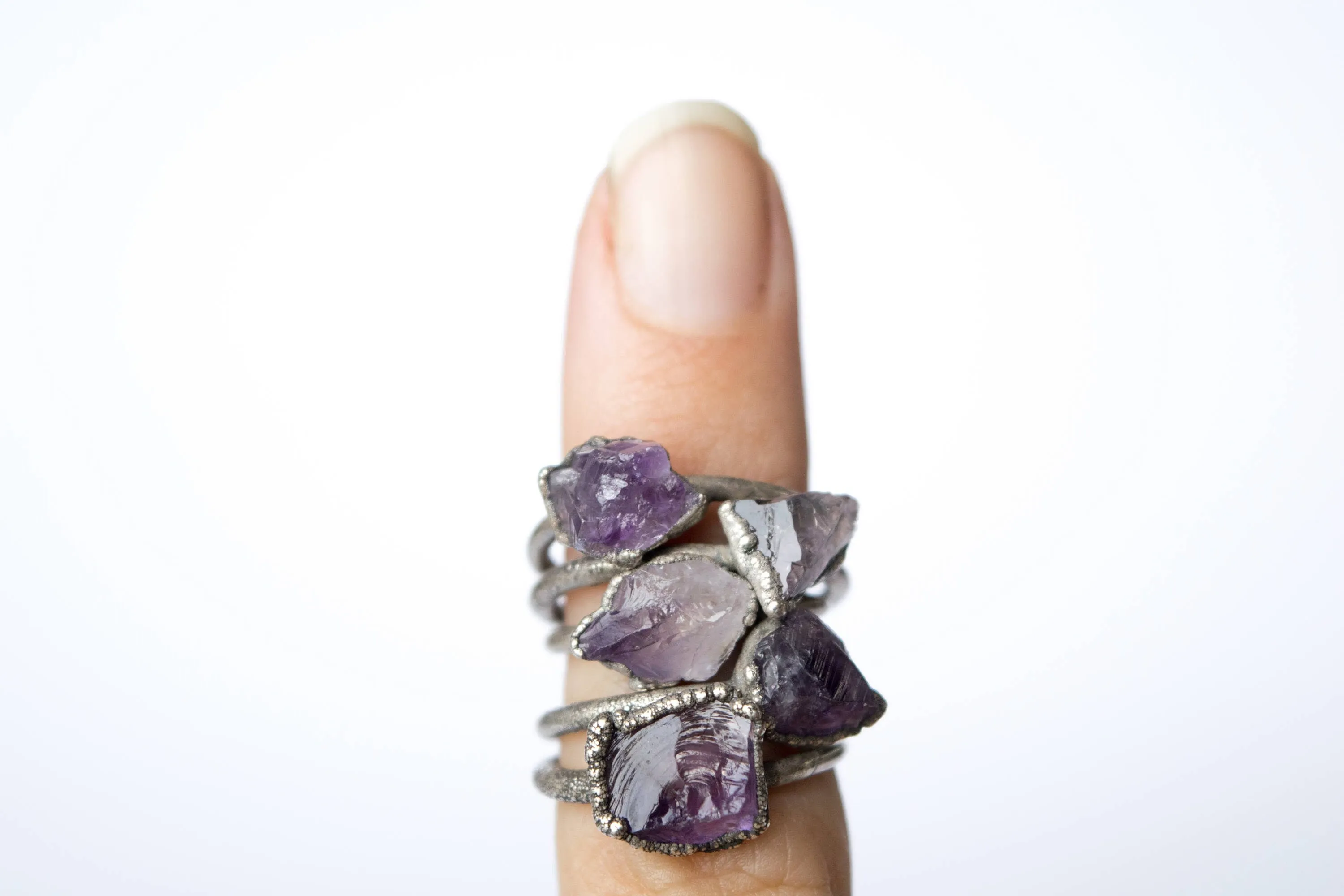 SALE AMETHYST ring | Amethyst birthstone