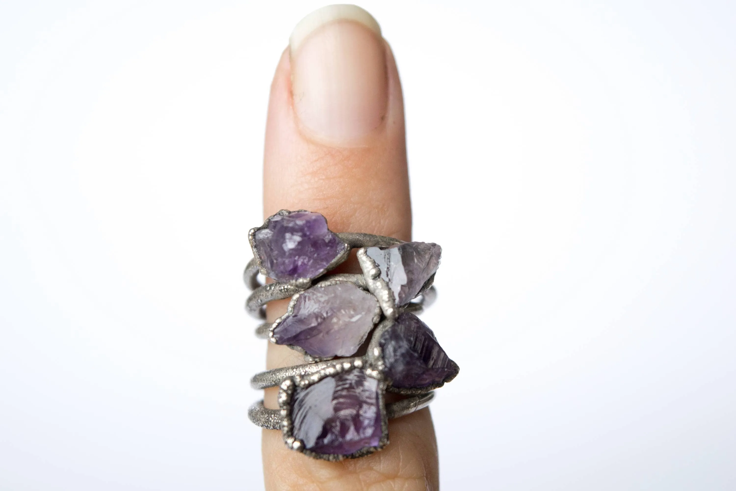 SALE AMETHYST ring | Amethyst birthstone