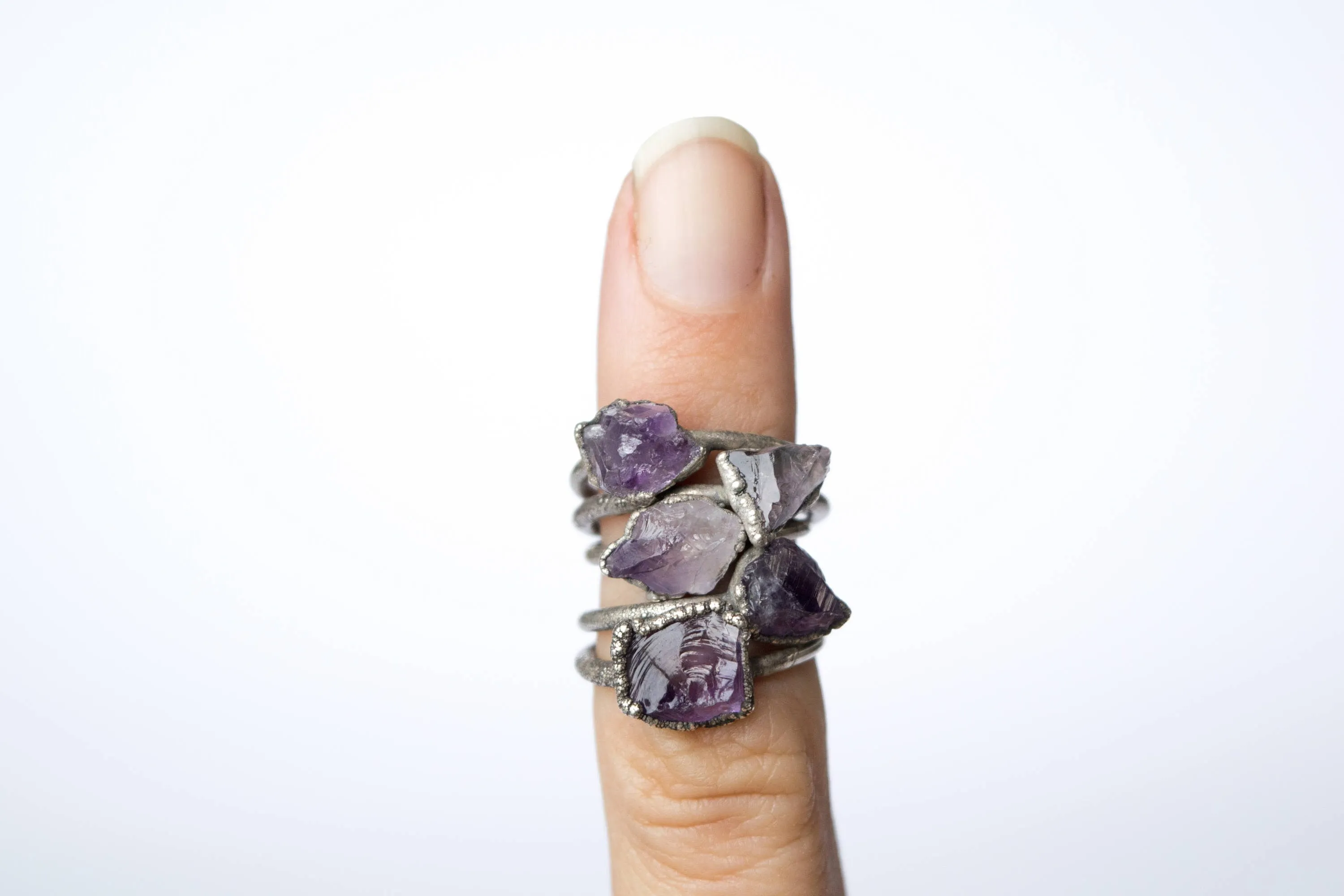 SALE AMETHYST ring | Amethyst birthstone