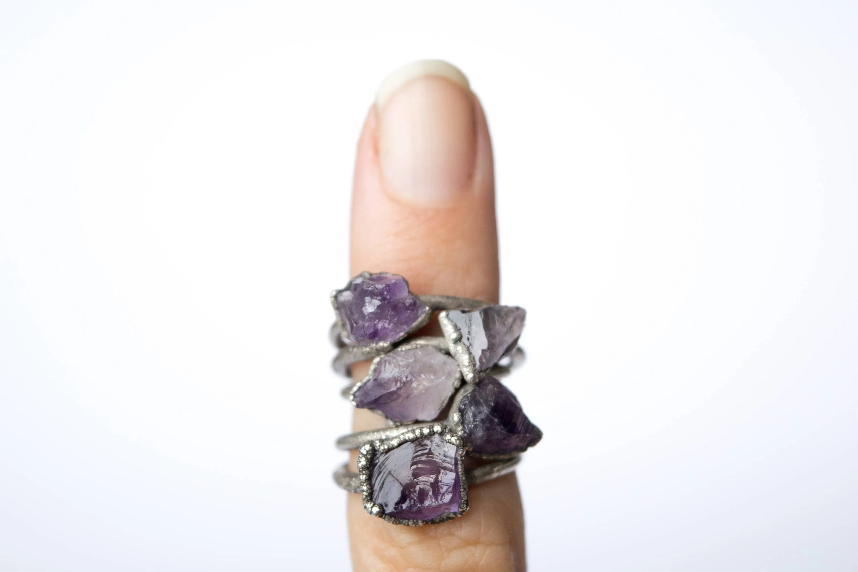 SALE AMETHYST ring | Amethyst birthstone