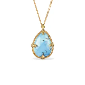 Sky Blue Turquoise Necklace