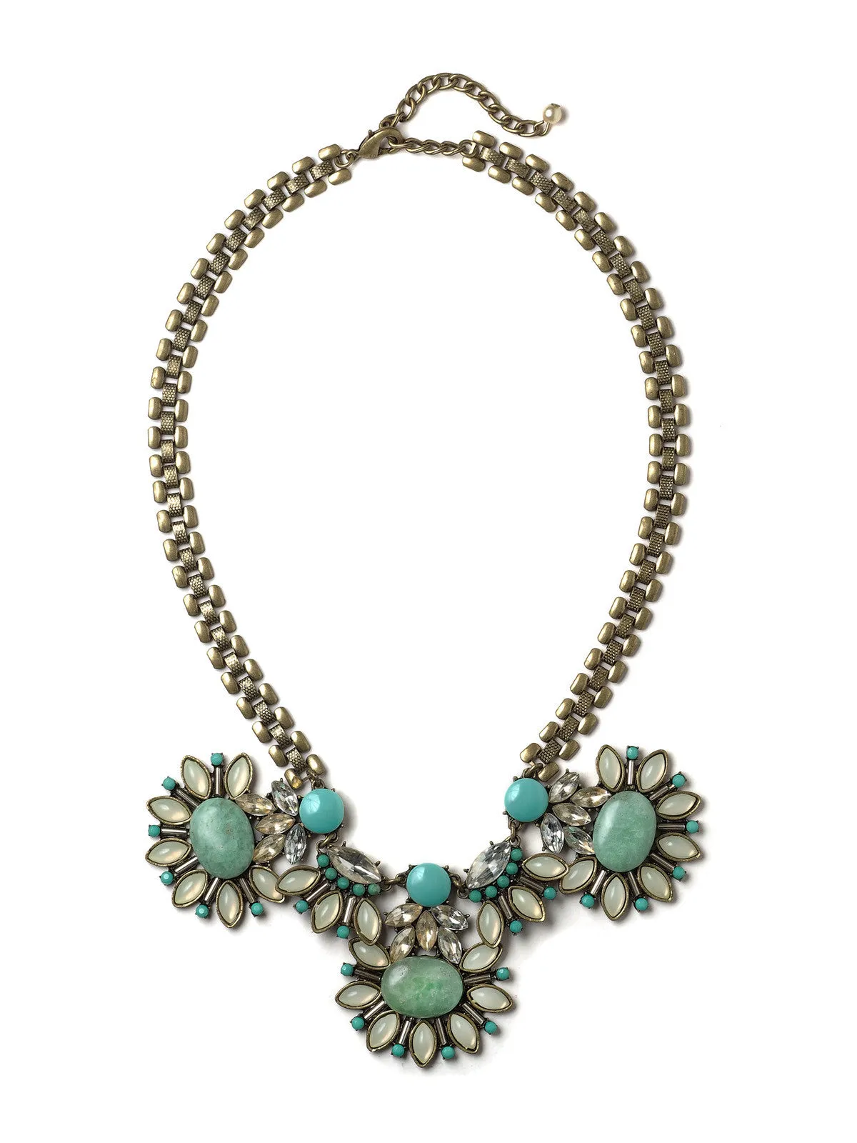 Summer Blues Statement Necklace