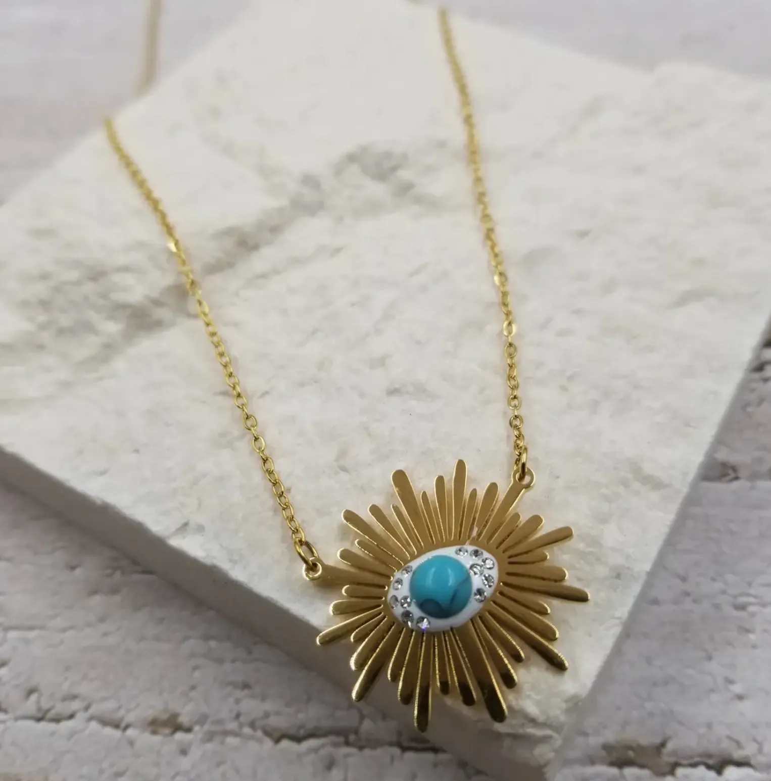 Sunshine Turquoise Necklace