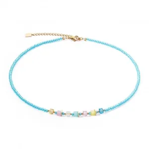 Swarovski Crystal Multicolour Turquoise Necklace 4357/10-1506