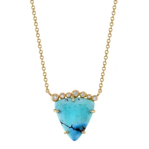 Triangle Turquoise Necklace