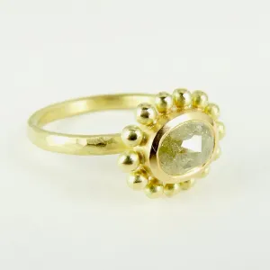 Yellow Diamond Courtesan Ring